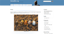 Desktop Screenshot of lukemiller.org